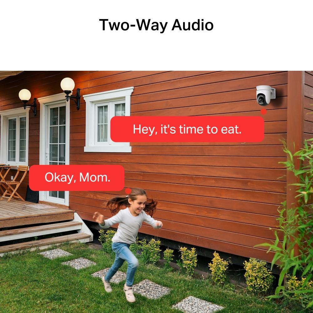 Външна охранителна Wi-Fi камера Pan/Tilt Mercusys MC510