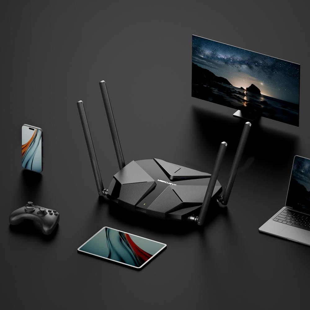 Двубандов Wi-Fi 6 рутер Mercusys MR85X AX3000