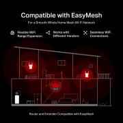 Двубандов Wi-Fi 6 рутер Mercusys MR85X AX3000