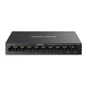 10-портов Gigabit Desktop комутатор с 8-Port PoE+ Mercusys MS110CMP