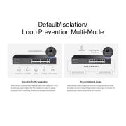 16-портов Gigabit Desktop/Rackmount комутатор Mercusys MS116GS