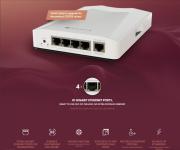 Комутатор Mikrotik CRS304-4XG-IN