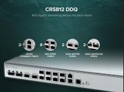 14-портов Комутатор MikroTik CRS812-8DS-2DQ-2DDQ-RM