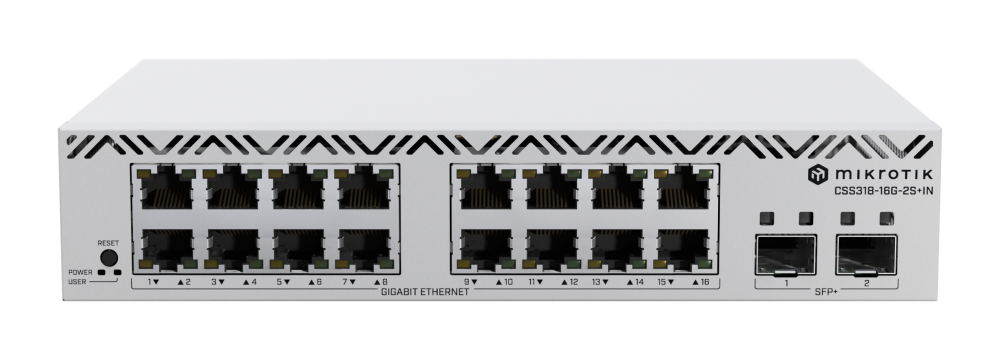 Cloud Smart Switch MikroTik CSS318-16G-2S+IN