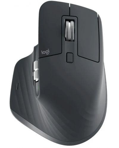 Безжична мишка Logitech MX Master 3S-910-006559 оптична - графит