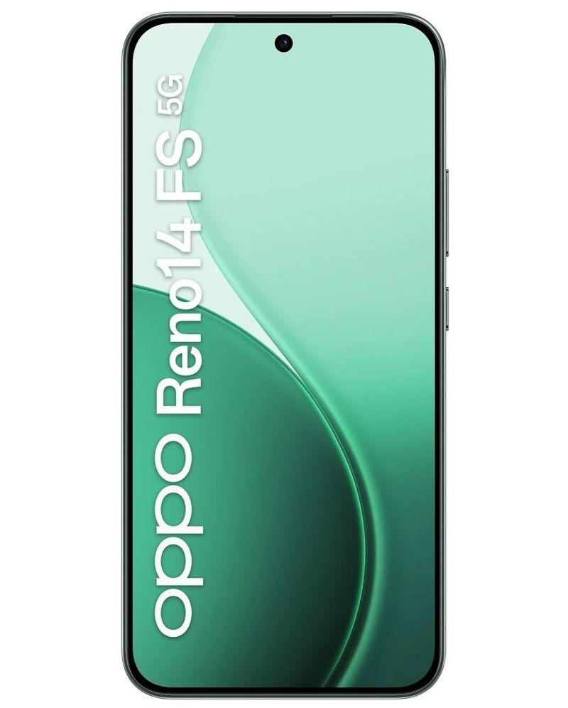 Мобилен телефон Oppo Reno 14 FS Luminous Green 12+512GB