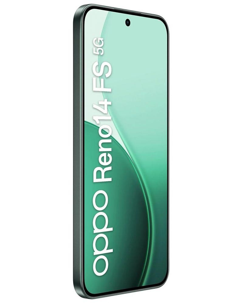 Мобилен телефон Oppo Reno 14 FS Luminous Green 12+512GB