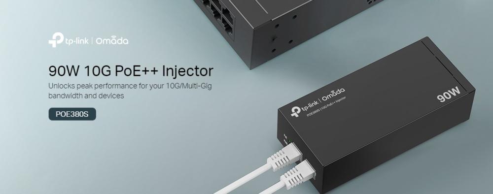 PoE++ инжектор TP-Link Omada POE380S