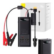 Baseus захранващ инвертор 150W 12V / 500W 220V EU и CN конектор CGNB000101 - черен