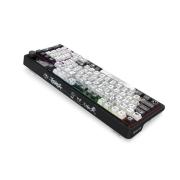Bluetooth и безжична механична геймърска клавиатура Redragon Artemis Pro Anime K719GF-RGB-PRO RGB осветление - черно с бяло