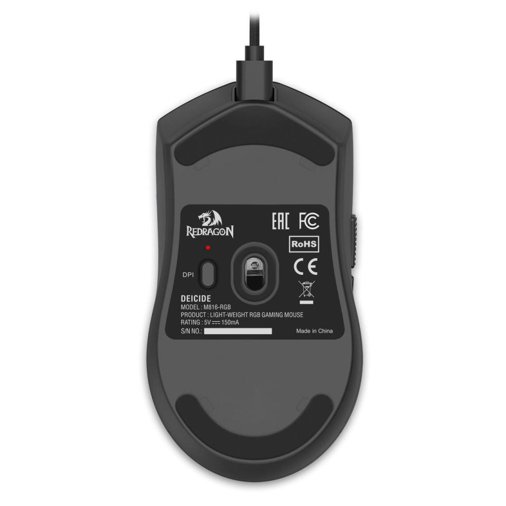 Геймърска мишка Redragon Deicide M816-RGB с RGB осветление