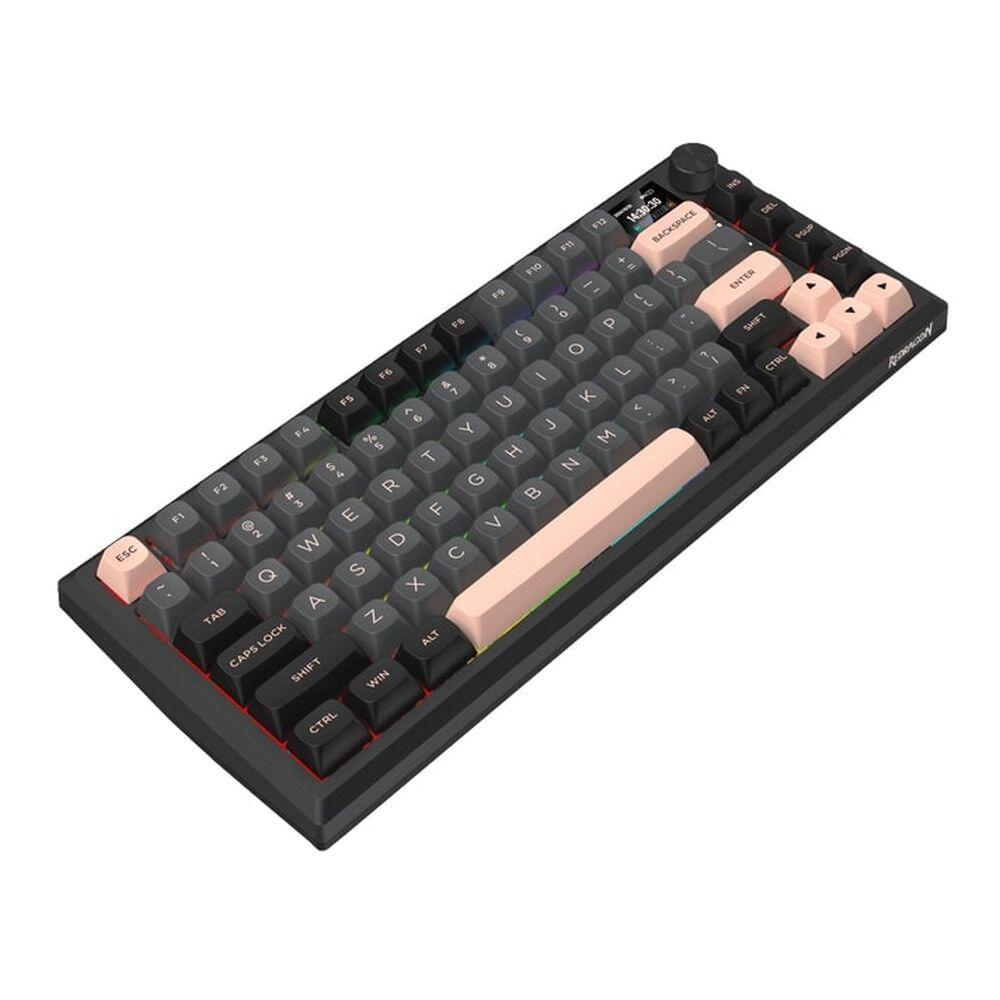 Геймърска механична клавиатура Redragon Eclipse Pro K720GBP-RGB-PRO с Bluetooth и безжична връзка и RGB осветление