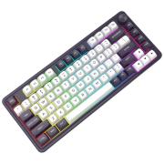 Геймърска механична клавиатура Redragon Finke K715 с Bluetooth и кабел, RGB осветление - черно/бяло