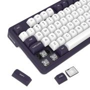 Геймърска механична клавиатура Redragon Finke K715 с Bluetooth и кабел, RGB осветление - черно/бяло