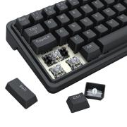 Механична геймърска клавиатура Redragon Ironguard K722-RGB RGB осветление сиви суичове - черна