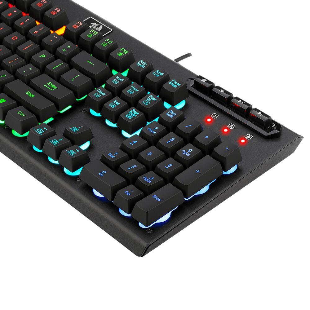Геймърска клавиатура Redragon Aditya K513-RGB с RGB осветление