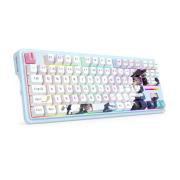 Механична геймърска клавиатура със и без Bluetooth Redragon Antonium Pro Anime Bluemarine K728AK-RGB-PRO с RGB