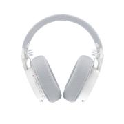 Геймърски слушалки Redragon Luce H888W с кабел и безжична Bluetooth връзка - бели