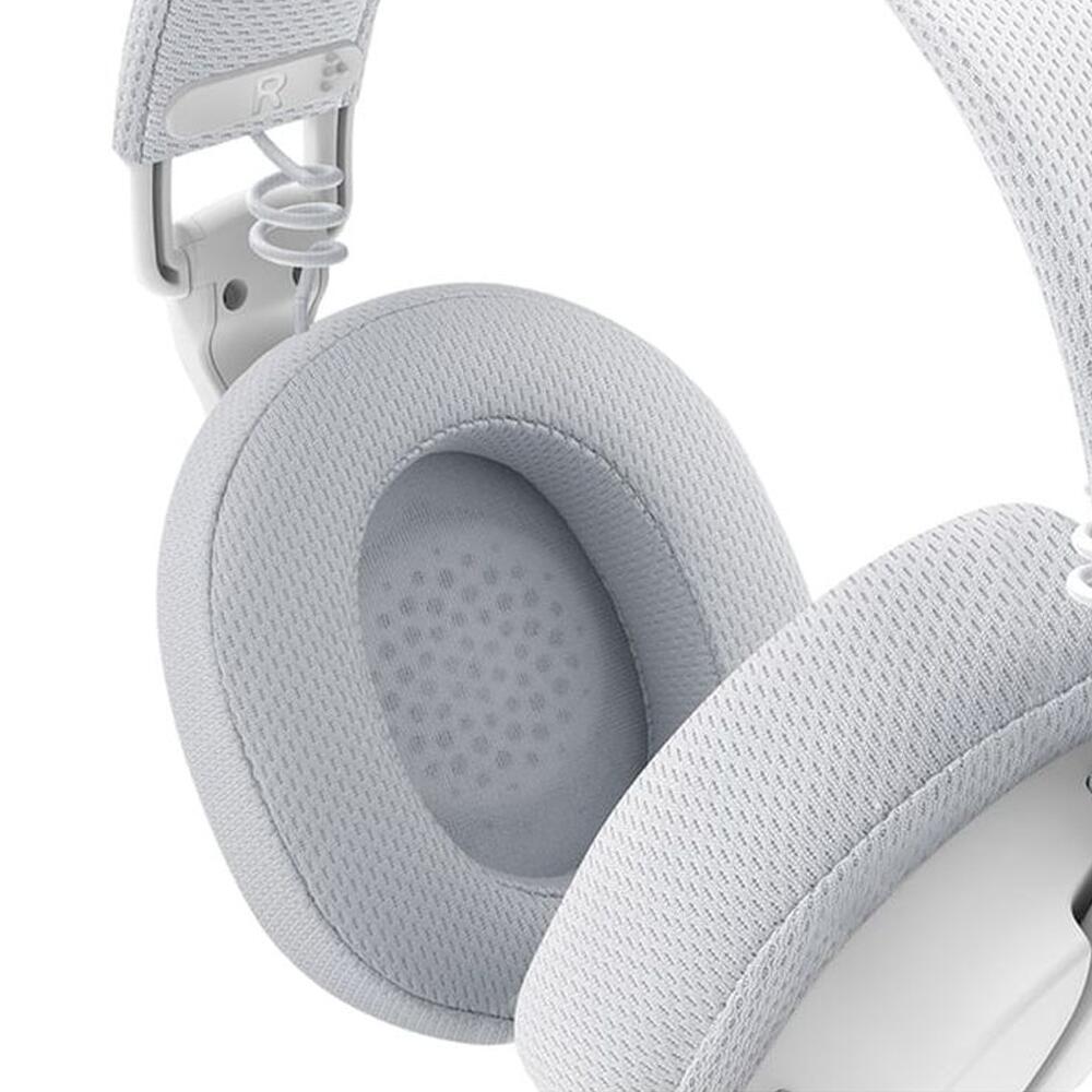 Геймърски слушалки Redragon Luce H888W с кабел и безжична Bluetooth връзка - бели