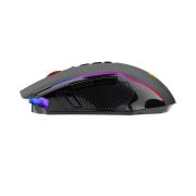 Геймърска мишка Redragon Nix M914-RGB с безжична и кабелна Bluetooth връзка с RGB осветление - черна