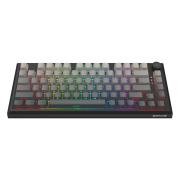 Bluetooth и безжична механична геймърска клавиатура Redragon Penumbra Pro K687GG-RGB-PRO с RGB осветление - черна