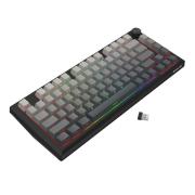 Bluetooth и безжична механична геймърска клавиатура Redragon Penumbra Pro K687GG-RGB-PRO с RGB осветление - черна