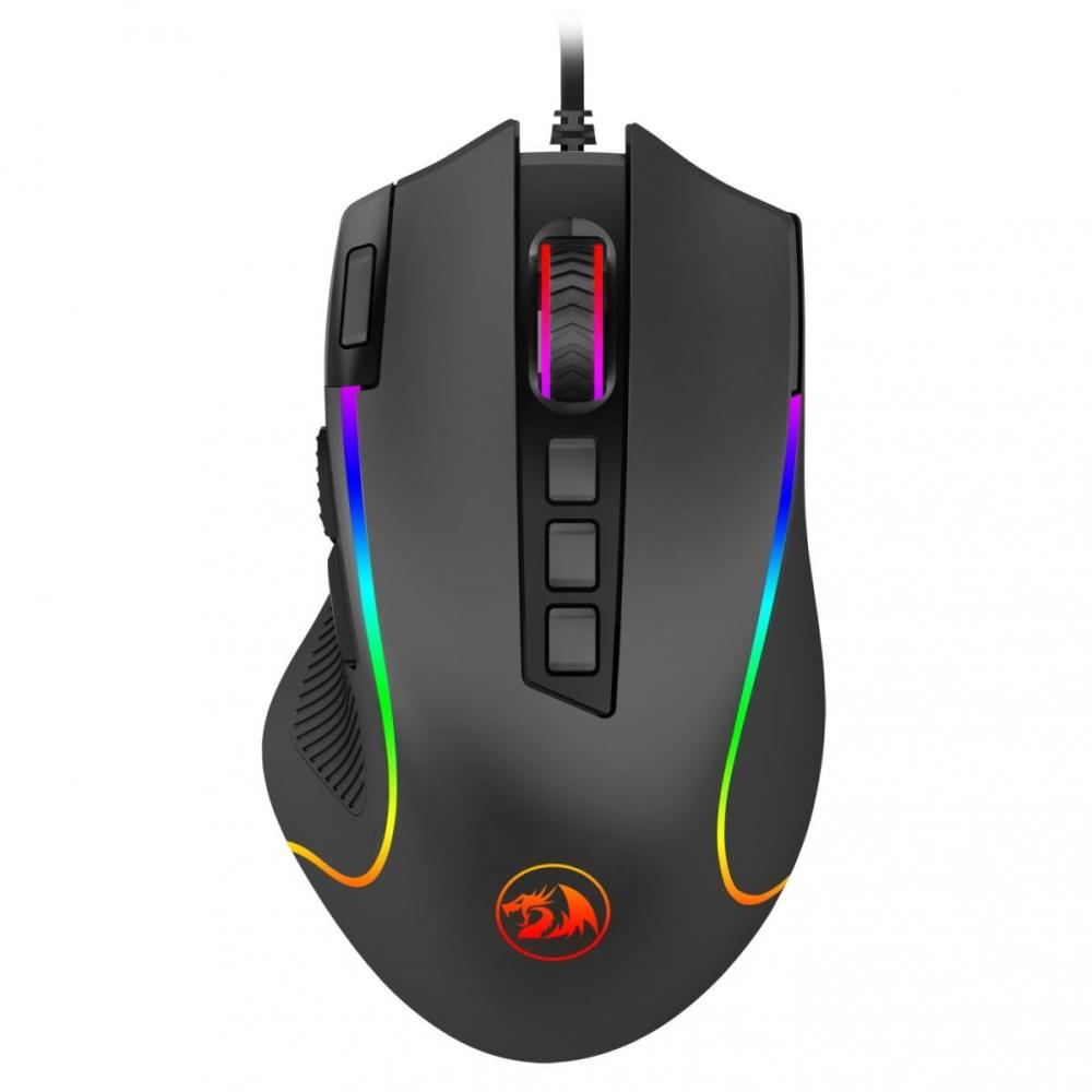 Геймърска мишка Redragon Predator M612RGB-BK RGB осветление  - черна