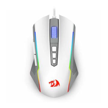 Геймърска мишка Redragon Ranger Basic M910H с RGB осветление - бяла