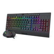 Комплект клавиатура и мишка Redragon S151 Gaming Essentials с RGB подсветка - черна