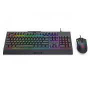 Комплект клавиатура и мишка Redragon S151 Gaming Essentials с RGB подсветка - черна