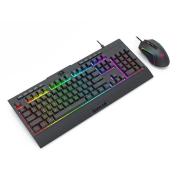 Комплект клавиатура и мишка Redragon S151 Gaming Essentials с RGB подсветка - черна