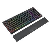 Геймърска клавиатура Redragon Shiva K515-RGB с RGB подсветка - черна
