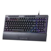 Геймърска клавиатура Redragon Shiva K515-RGB с RGB подсветка - черна