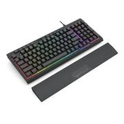 Кабелна и безжична Bluetooth механична геймърска клавиатура Redragon Shiva Pro K515RGB-PRO с RGB осветление - черна
