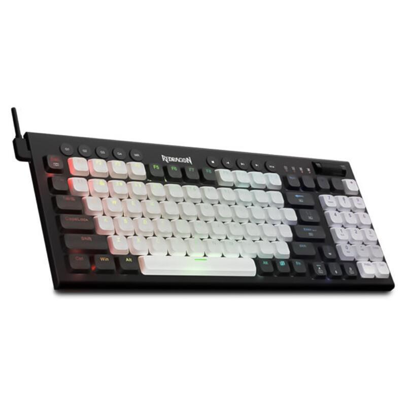 Геймърска механична клавиатура Redragon Sion K653-RGB RGB осветление red switches - черна