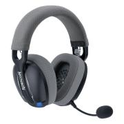 Геймърски слушалки Redragon Skuld Pro H878BG с кабел и безжична Bluetooth подсветка - черни