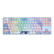 Геймърска Bluetooth и безжична механична клавиатура Redragon Star Blade Pro K707AK-RGB-PRO - бяла