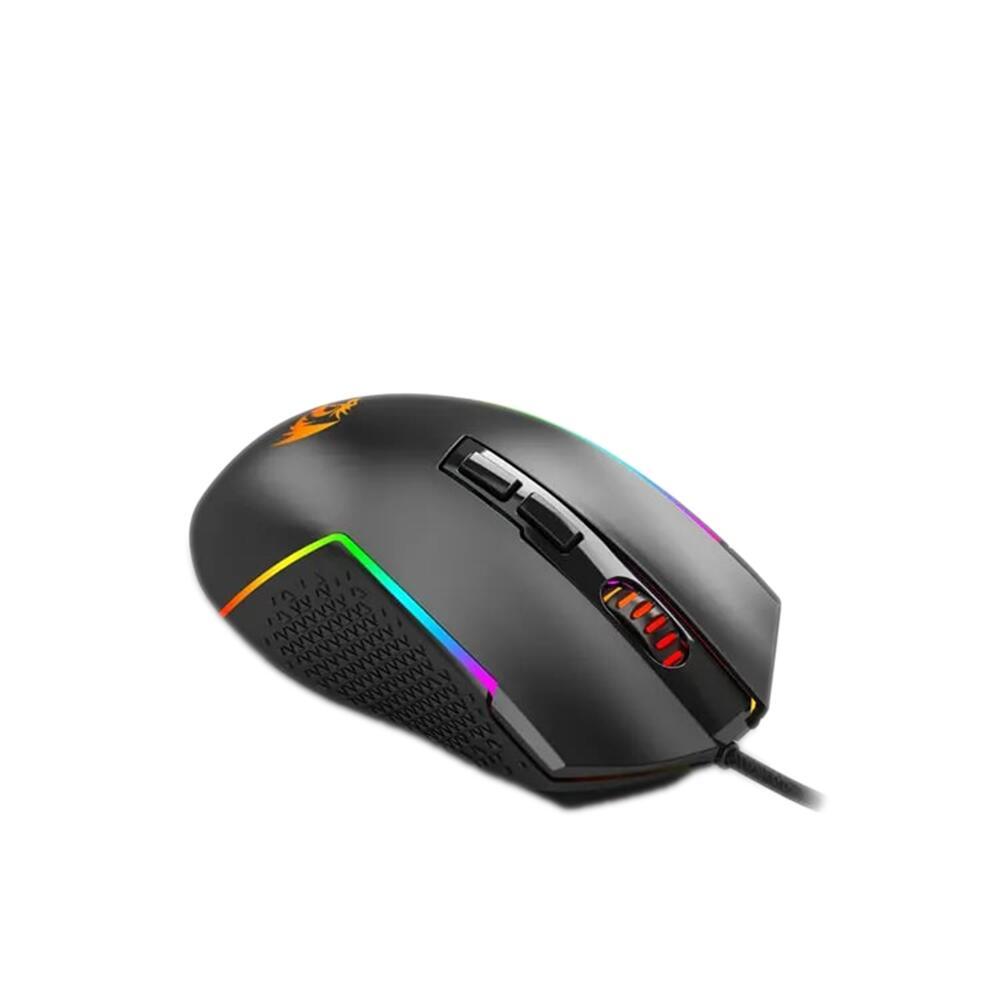 Геймърска мишка Redragon Trident Lite M613-RGB с RGB подсветка - черна