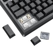 Bluetooth и безжична механична геймърска клавиатура Redragon Uranus 87 Pro K737B-RGB-PRO, RGB осветление - черна