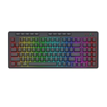 Геймърска клавиатура Redragon Varro RGB K517-RGB - черна