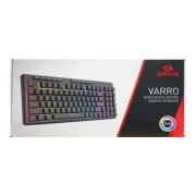 Геймърска клавиатура Redragon Varro RGB K517-RGB - черна