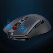 Безжична Bluetooth и кабелна геймърска мишка Redragon Fyzu Lite M995GB-LIT - черна със сиво