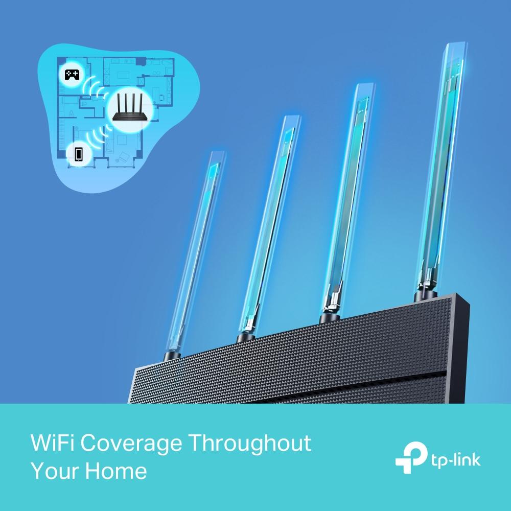2-лентов Gigabit wi-fi 6 рутер TP-Link Archer AX12 AX1500