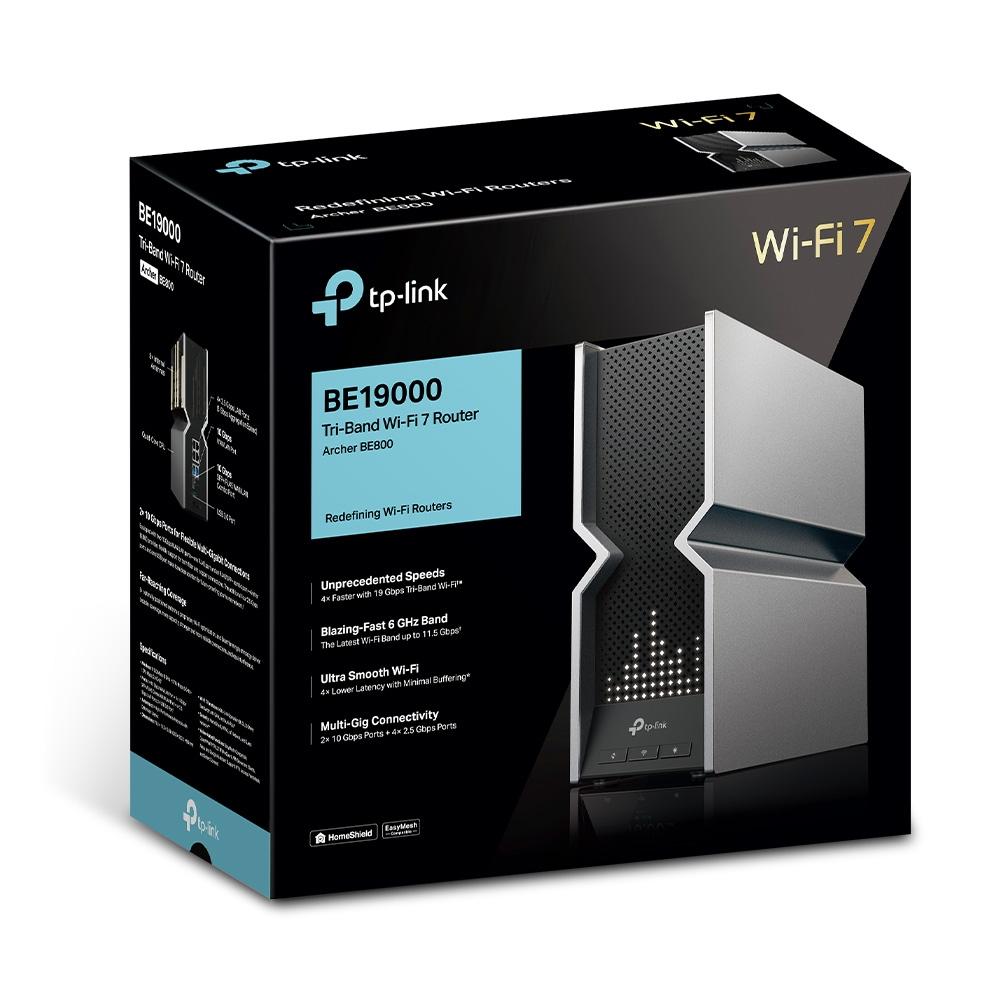Рутер Wi-Fi 7 TP-Link Archer BE800 BE19000 3-лентов