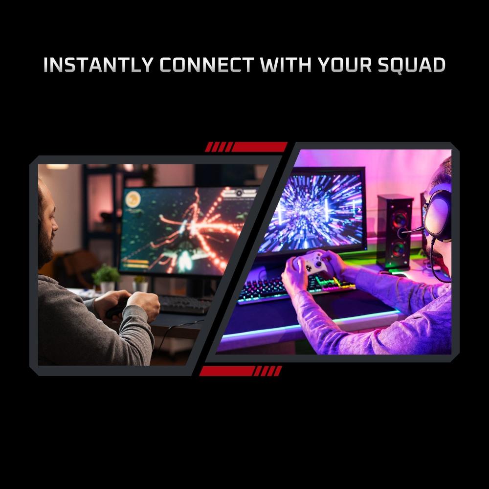 Двубандов Wi-Fi 7 геймърски рутер TP-Link Archer GE400 BE6500