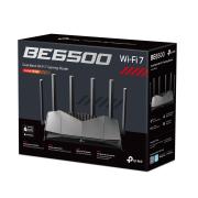Двубандов Wi-Fi 7 геймърски рутер TP-Link Archer GE400 BE6500