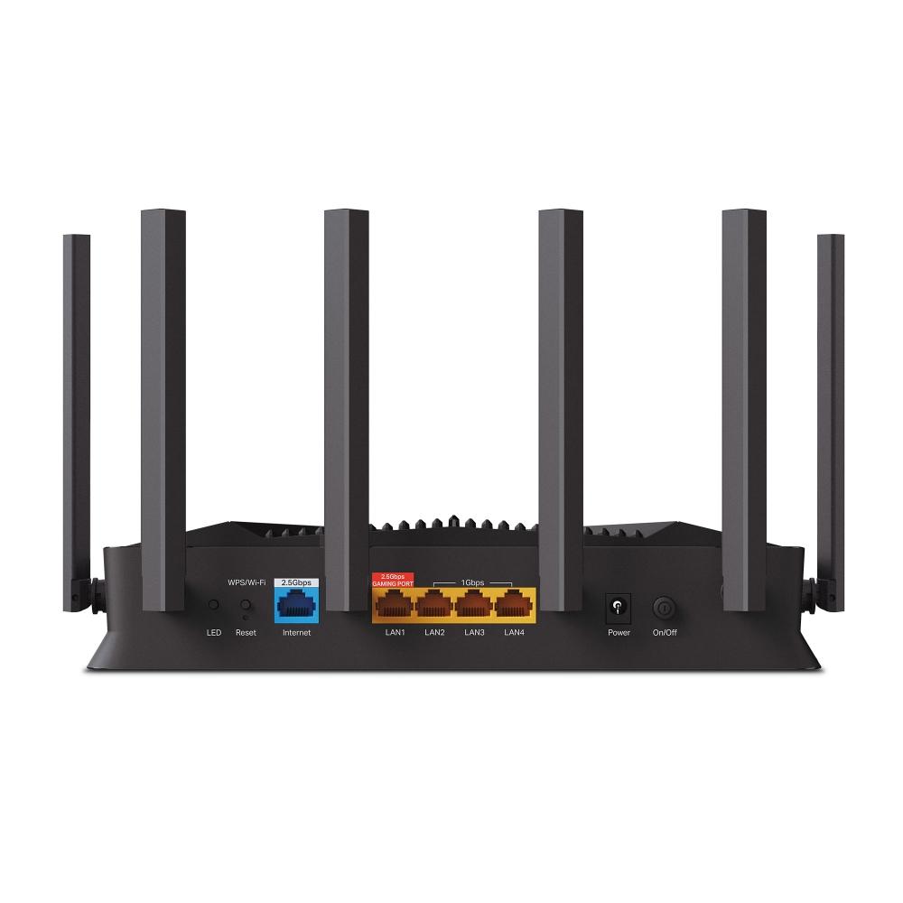 Двубандов Wi-Fi 7 геймърски рутер TP-Link Archer GE400 BE6500