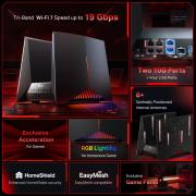 Рутер Wi-Fi 7 TP-Link Archer GE800 BE19000 3-лентов