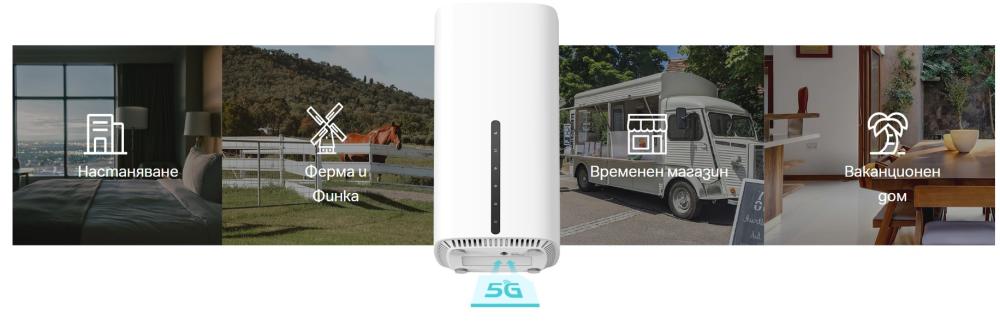 Безжичен двубандов 2,5 Gig рутер 5G TP Link Archer NX600 AX3600