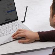 Безжичен USB адаптер с висок коефициент на усилване TP-Link Archer TX35U Plus AX1800